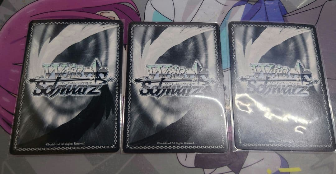 Weiss Schwarz Special Price Weiss Alice Gear SP Signature 3 Sheets — Japanese