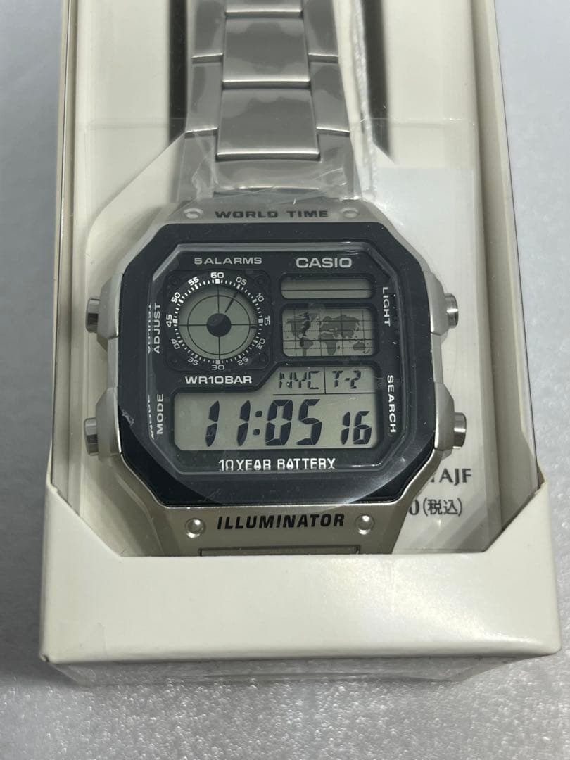 CASIO AE-1200WHD-1AJF Digital Men's Watch — Japanese