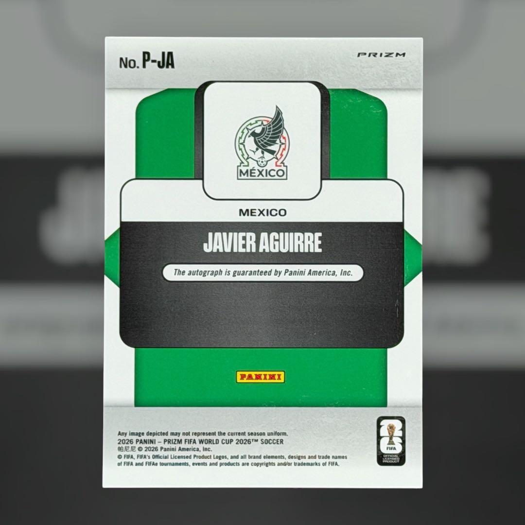 Panini Prizm FIFA World Cup 2026 Aguirre Sign — Japanese