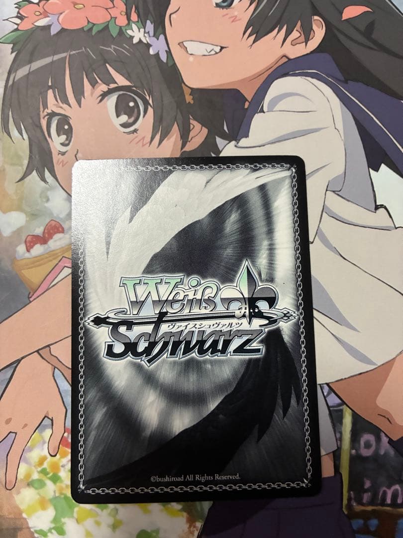 Weiss Schwarz Bakemonogatari Beautiful Weiss Schwarz Monogatari Series: Suruga Kanbaru Sign — Japanese
