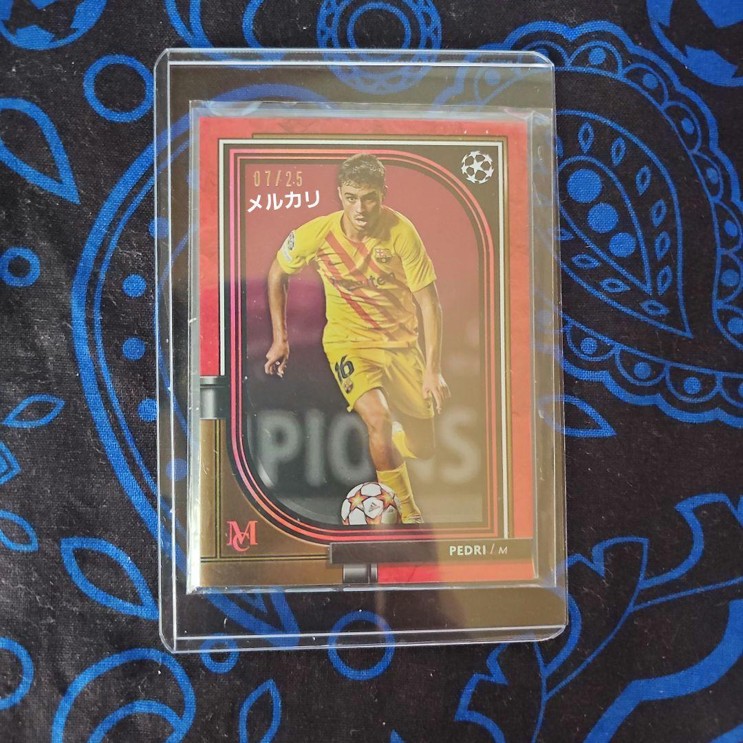 PEDRI FC Barcelona Limited Card 07/25 — 07/25 — Japanese