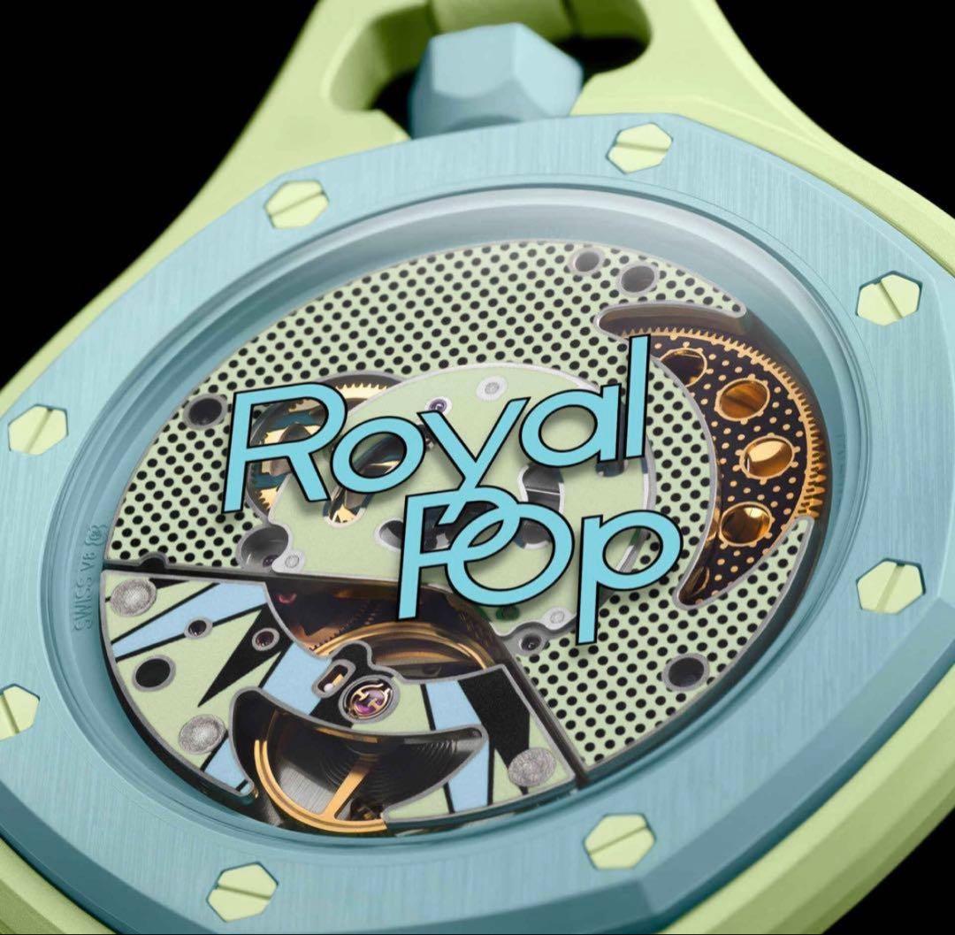 swatch Royal Pop BLAUE ACHT Manual Men's — Japanese