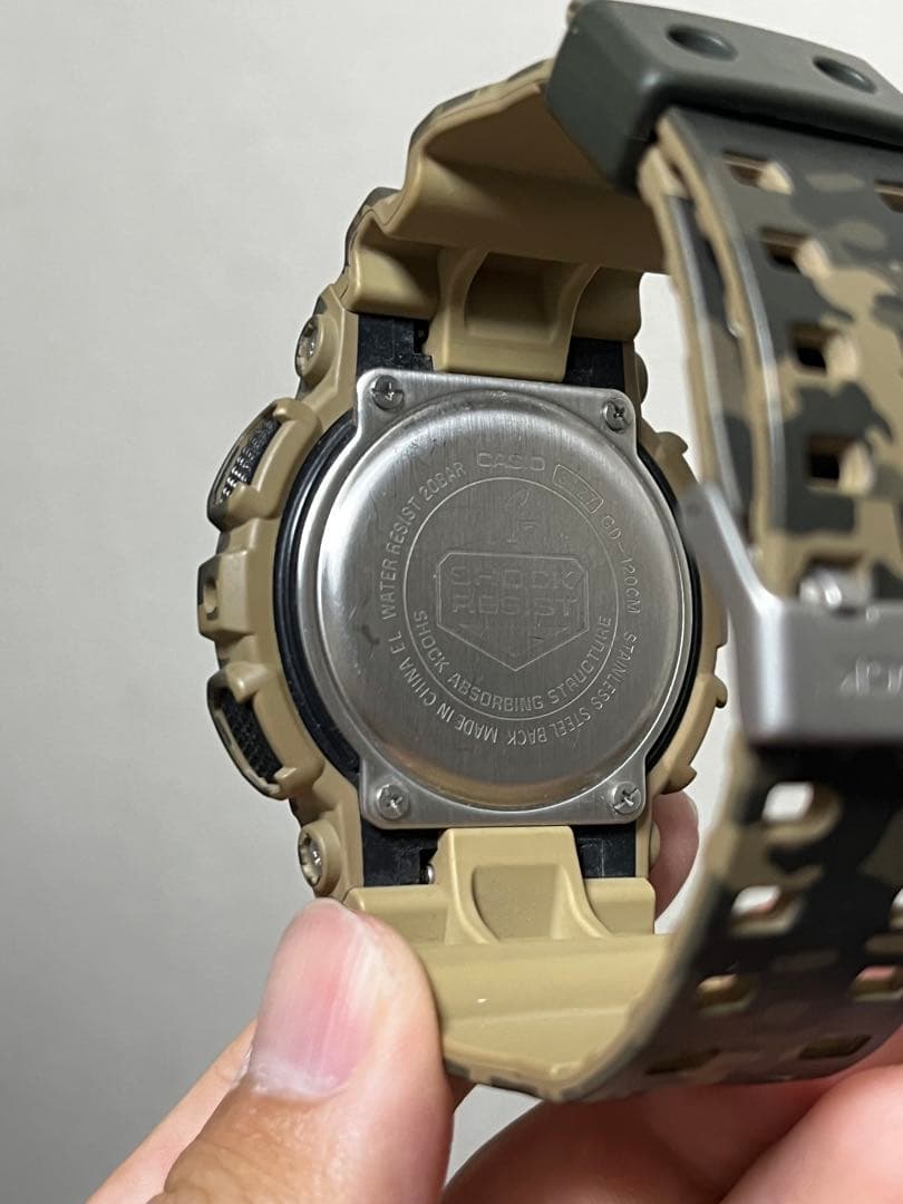 CASIO GD120CM Digital Men's Watch — Japanese
