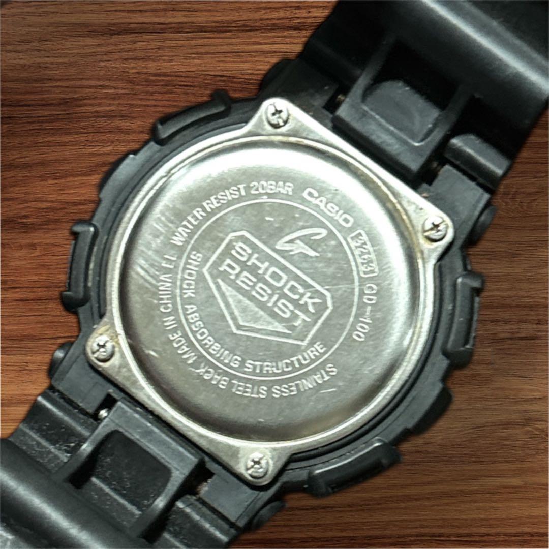 CASIO GD100 Digital Men's Watch — Japanese