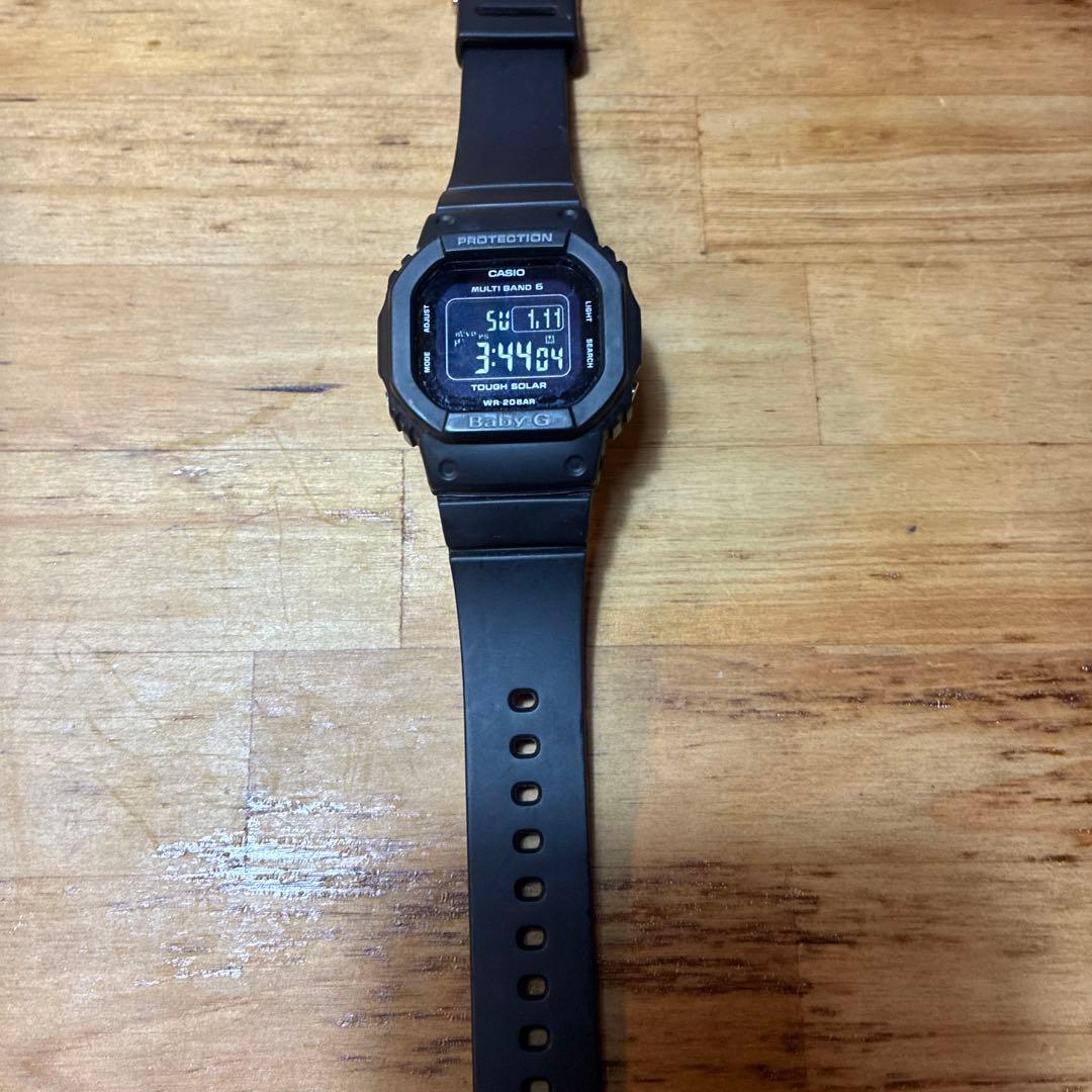 CASIO BGD-5600-1B Solar Men's Watch — Japanese