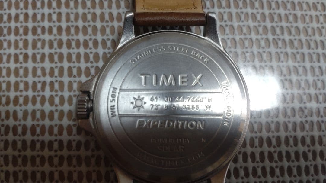 TIMEX Expedition Solar Men's Watch — Japanese