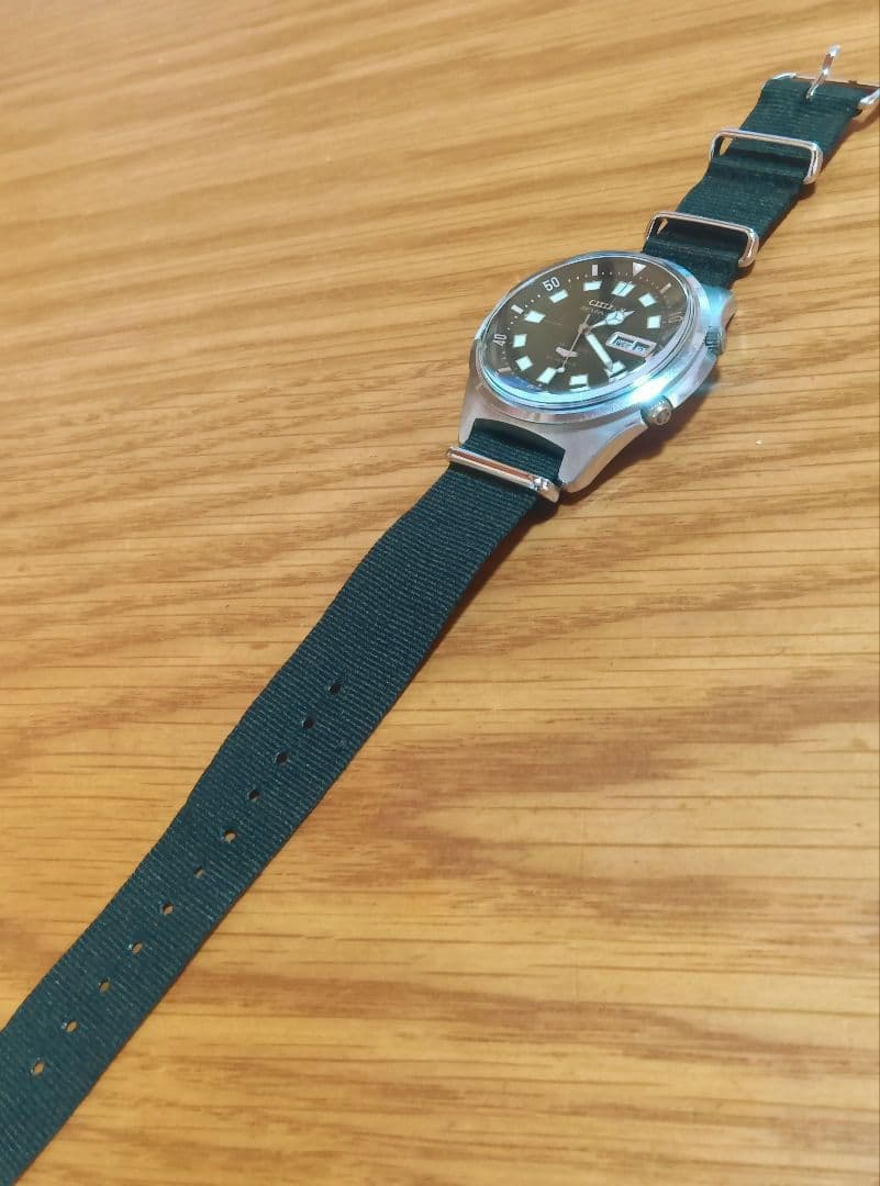 Citizen Seven Star Diver 1968 AT Automatic Men's Watch — Japanese