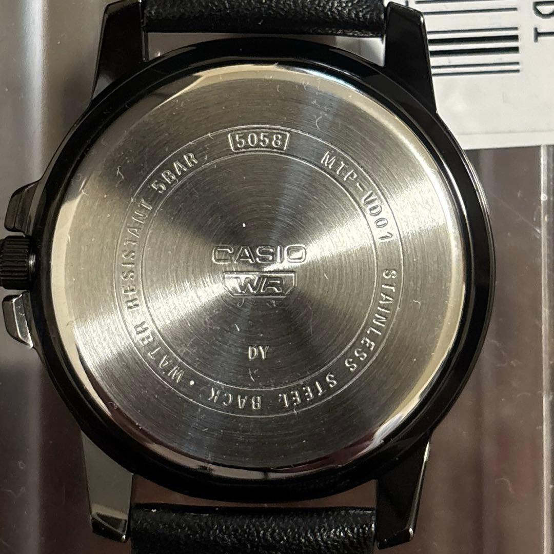 CASIO MTP-VD01 Quartz Men's Watch — Japanese