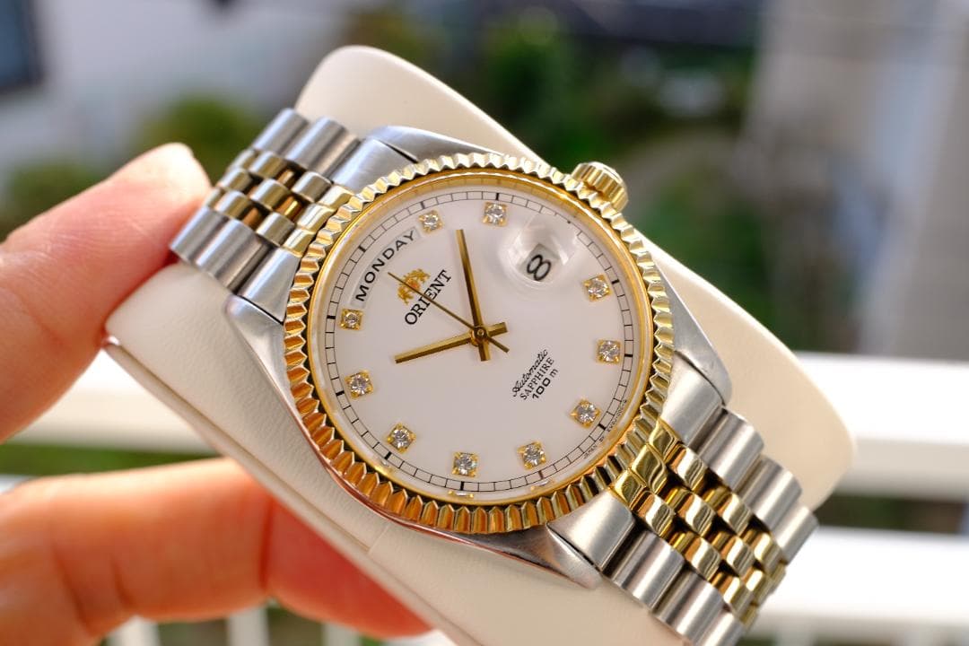 ORIENT SEV0J002WY Automatic Men's Watch — Japanese