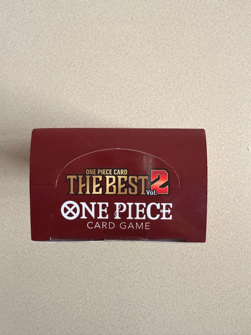 One Piece ONE PIECE Card Game THE BEST 2 BOX Box — Japanese