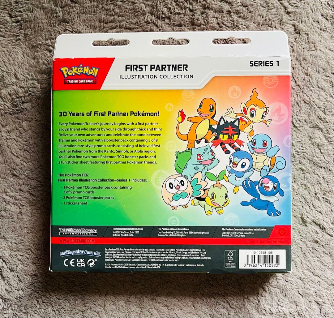 Pokemon Pokémon Card 30th Anniversary First Partner Illustration Collection Box — Japanese