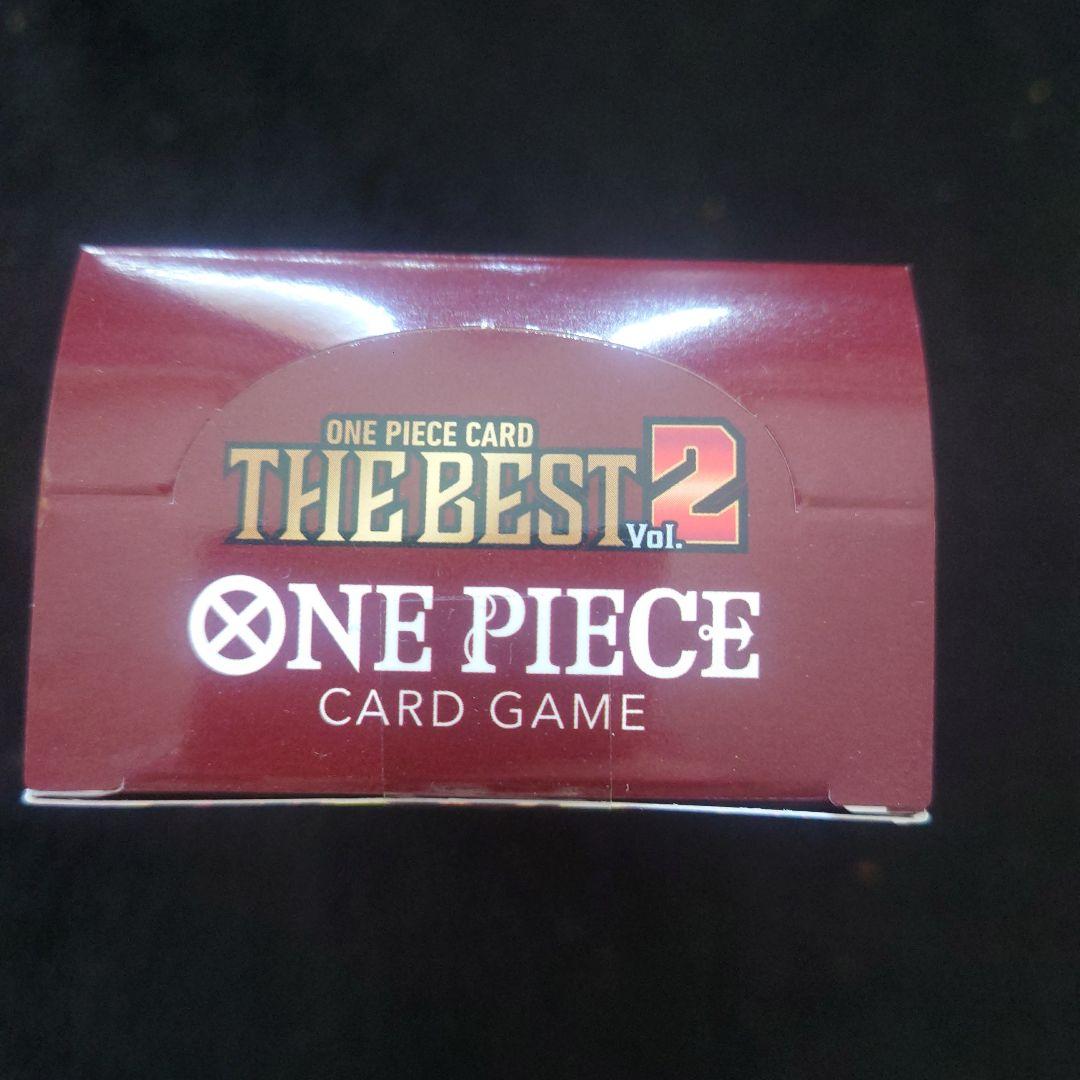 One Piece One Piece Card THE BEST 2 Box Box — Japanese