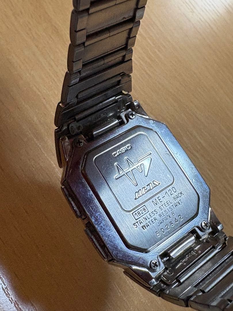 CASIO MEZA ME-120 Digital Men's Watch — Japanese