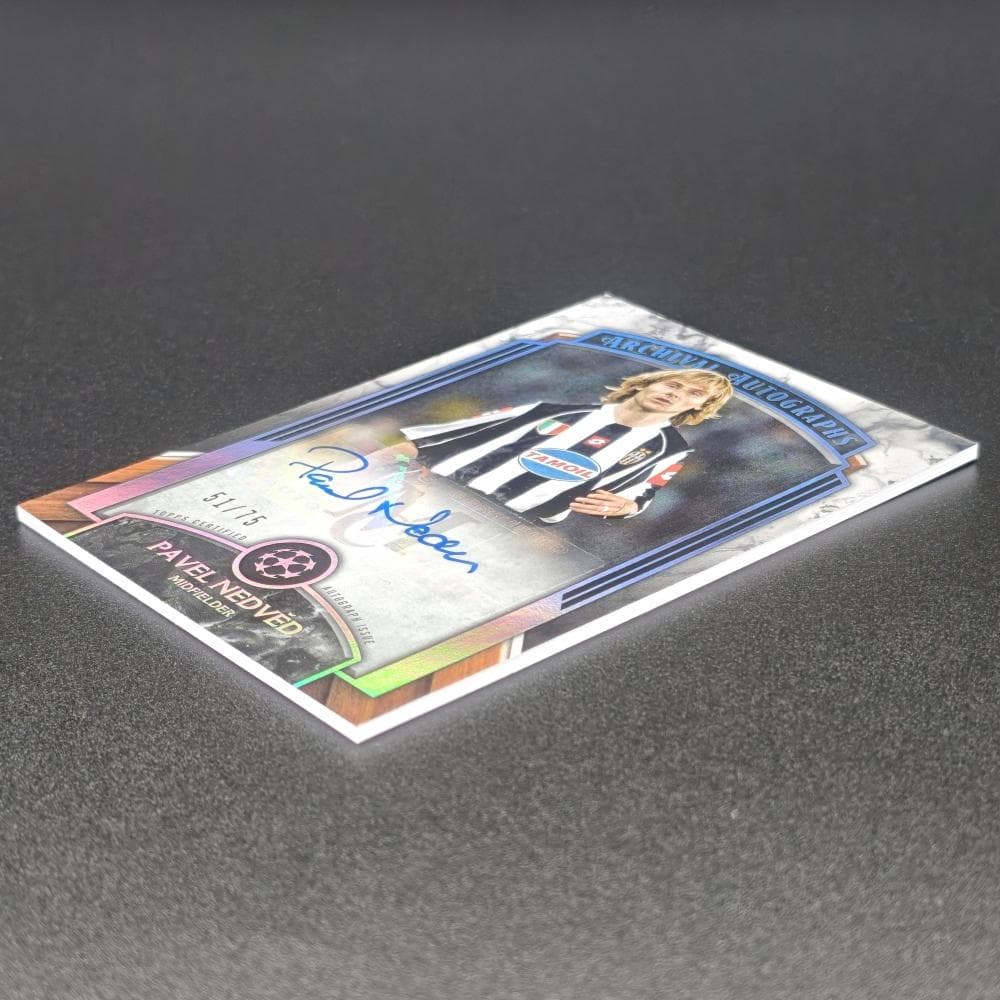 Pavel Nedved Juventus Signed — Japanese