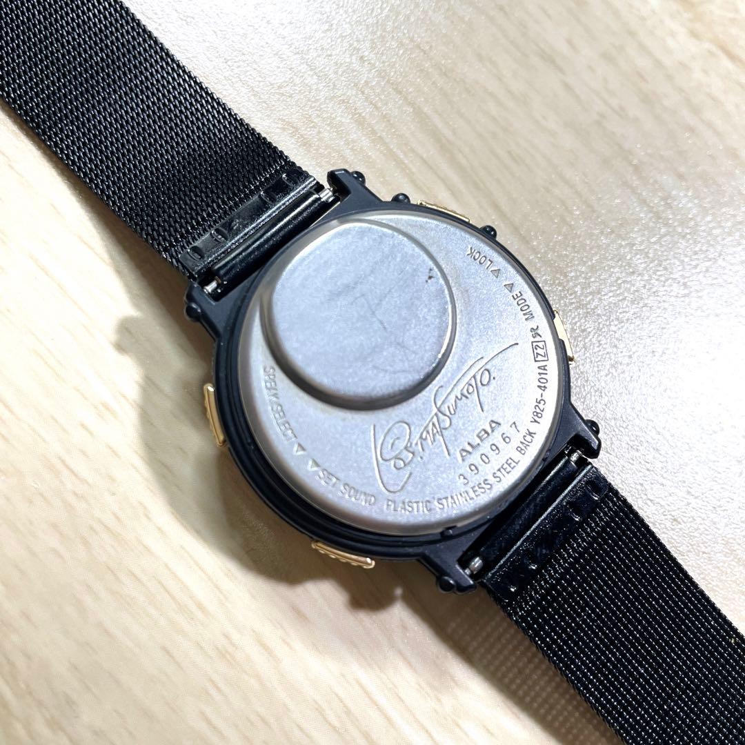 SEIKO Y825-4020 Digital Men's Watch — Japanese