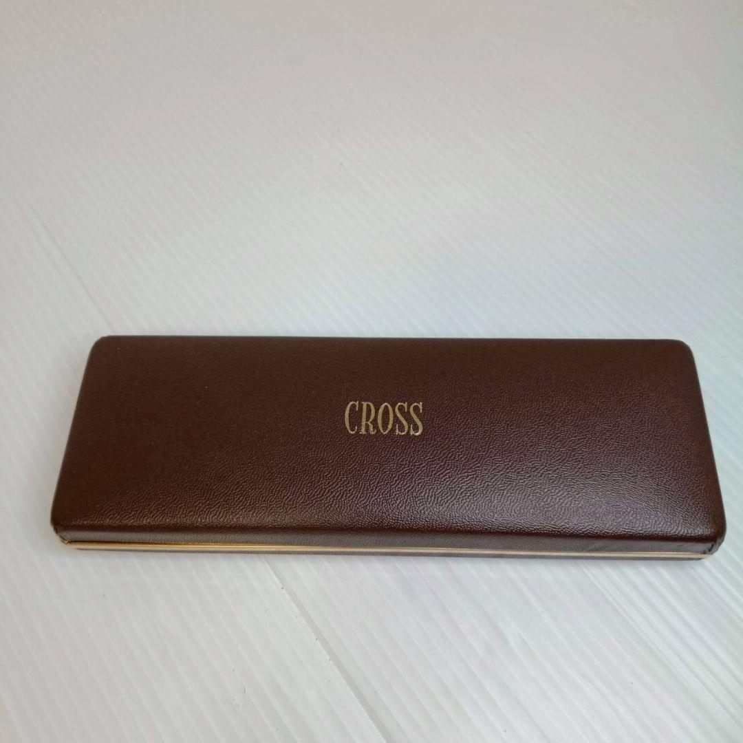 Boxed CROSS ballpoint pen with 10K gold plated twist mechanism, tagged, in good condition