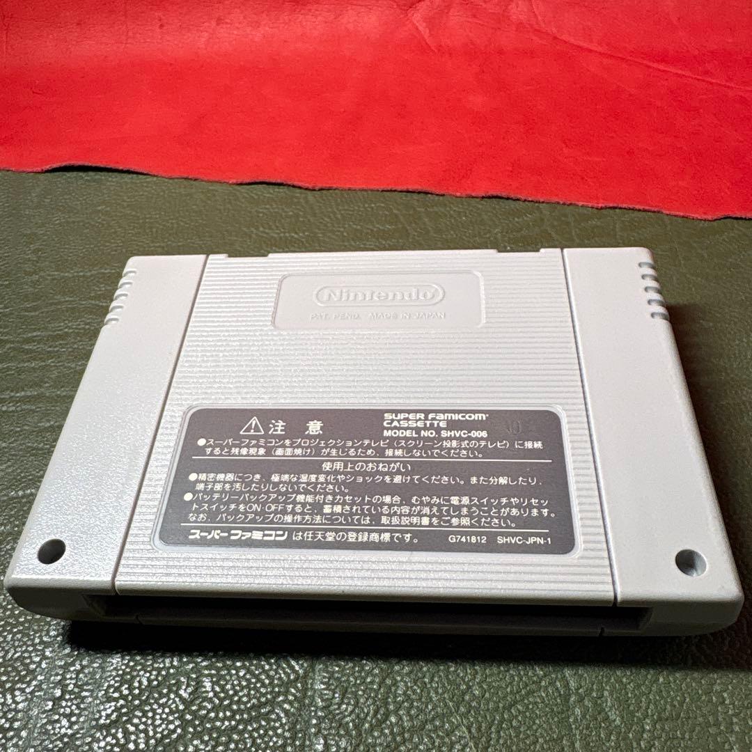 SFC Shinchigeki Kidou Senshi Gundam W Endless Duel cartridge with visible scratches, no box or manual