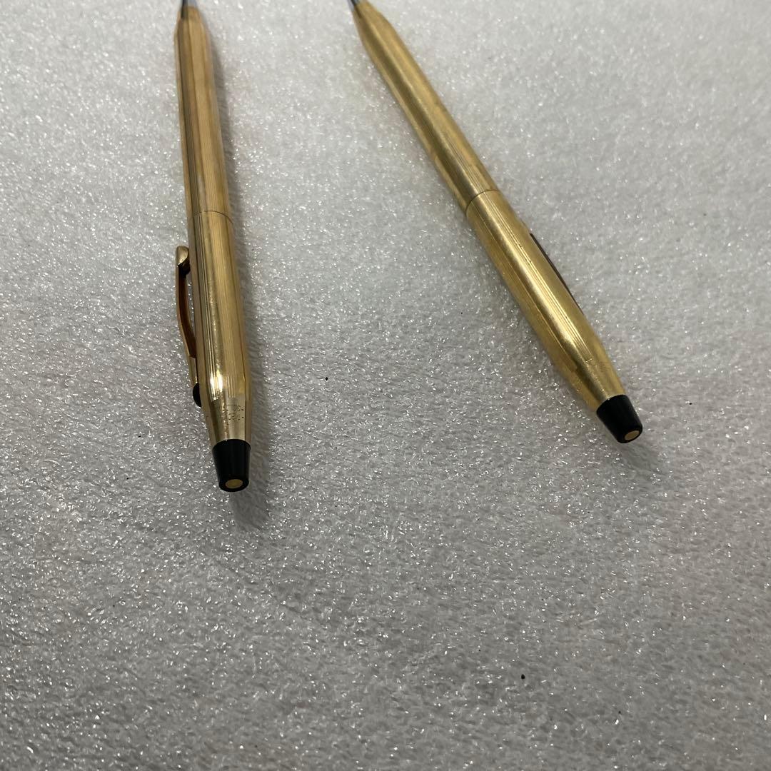 Cross Gold Ballpoint Pen Field K12 with 10K and 12K gold-filled body and engraved branding