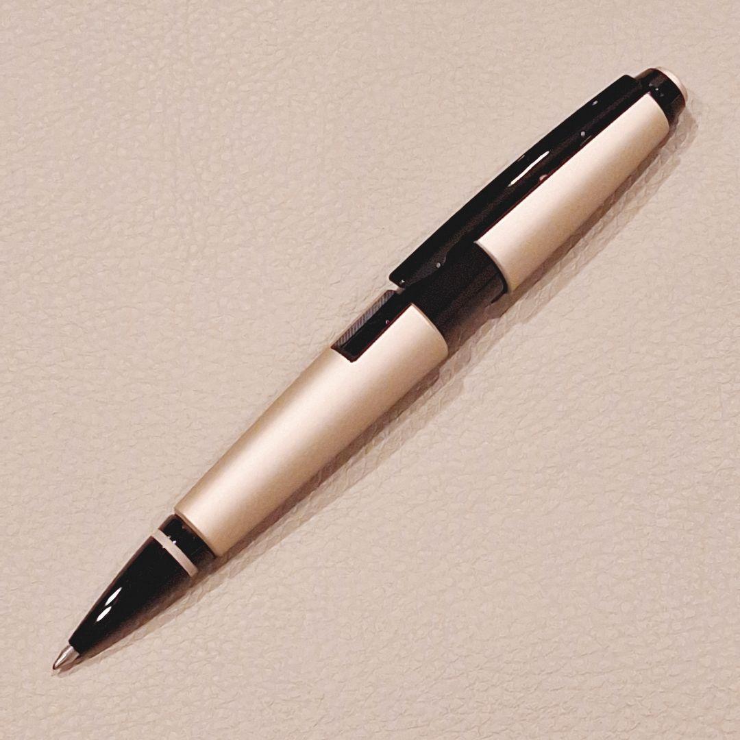 Kuro Cross Edge Matte Hazel Lacquer Rollerball Ballpoint Pen with gel ink and slide mechanism