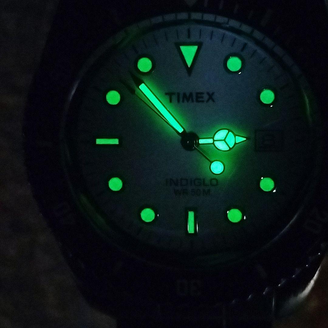 TIMEX INDIGLO Diver SBTR009 Quartz Men's Watch — Japanese