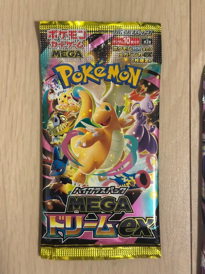 Pokemon Mega Dream ex Shiny Treasure ex and 8 other packs total 10 packs Pack — M High Class Pack MEGA Dream ex — Japanese