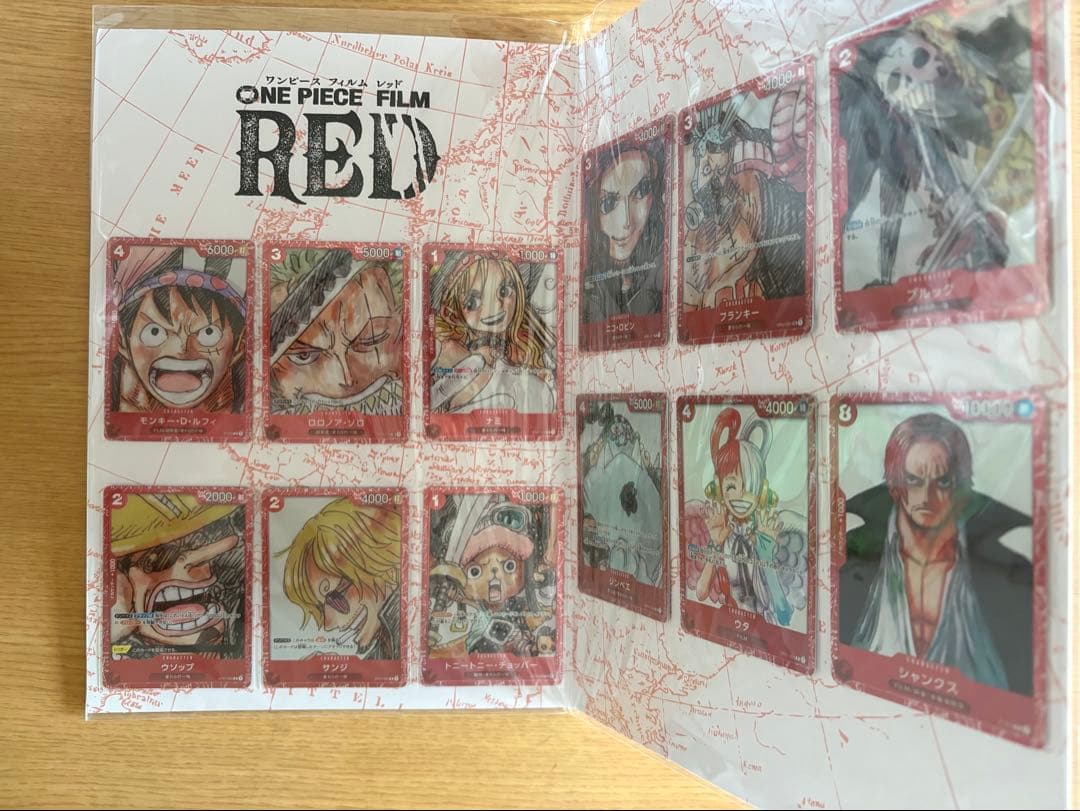 One Piece One Piece Card Premium Card Collection FILM RED Pack — Japanese