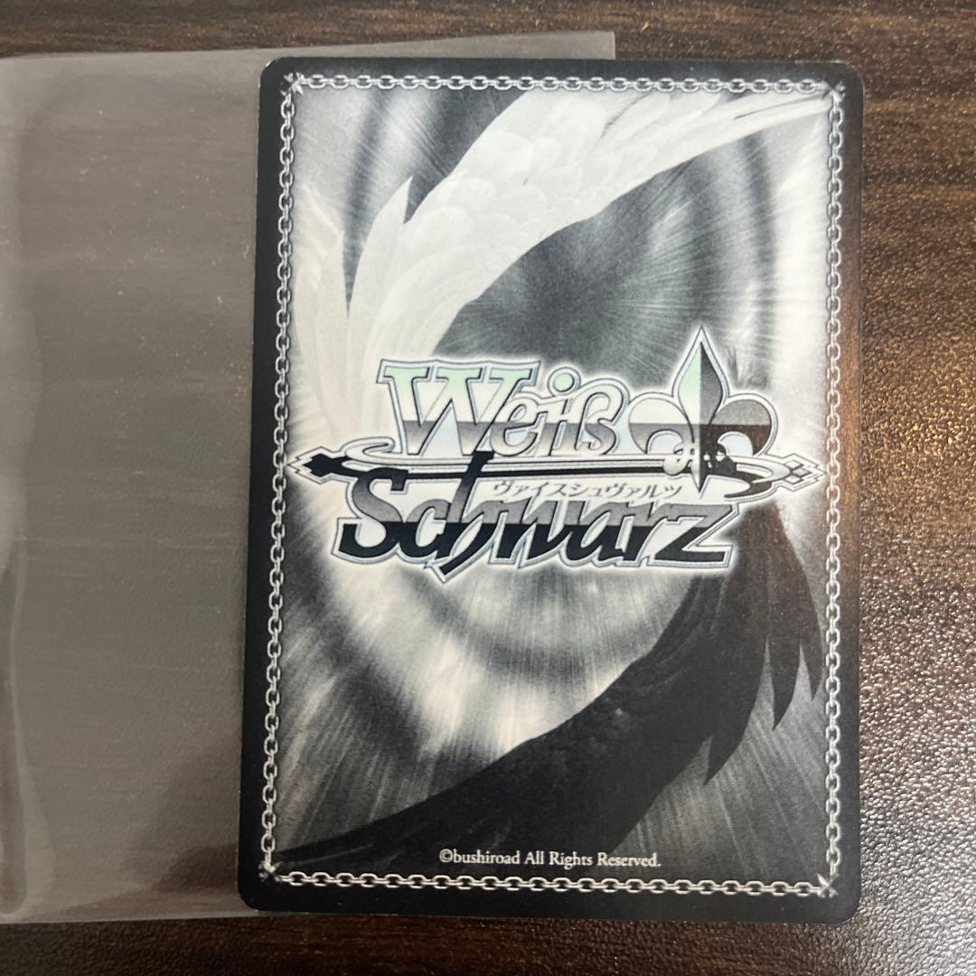 Weiss Schwarz Bakemonogatari Vince Sign Maegami Musume Senjogahara — Japanese