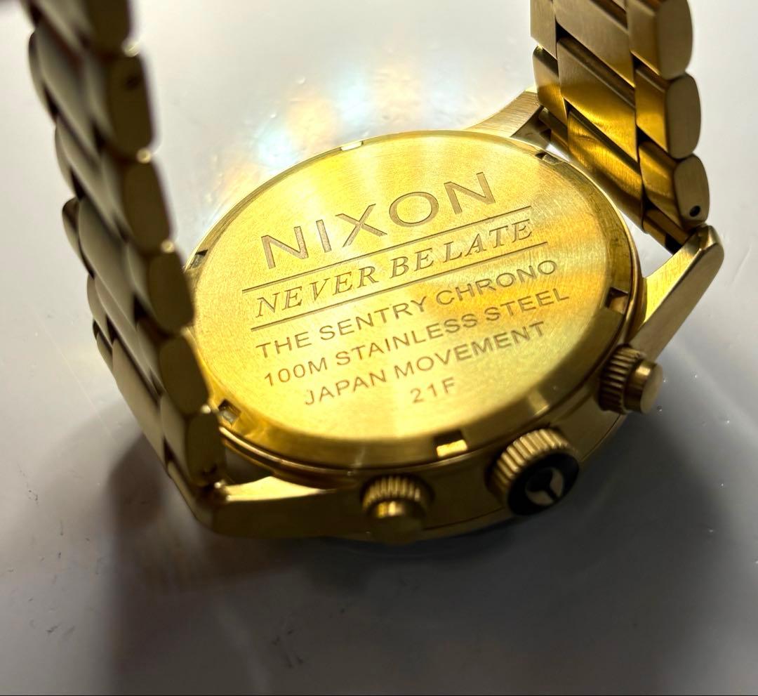 NIXON Sentry Chrono Quartz Men's Watch — Japanese