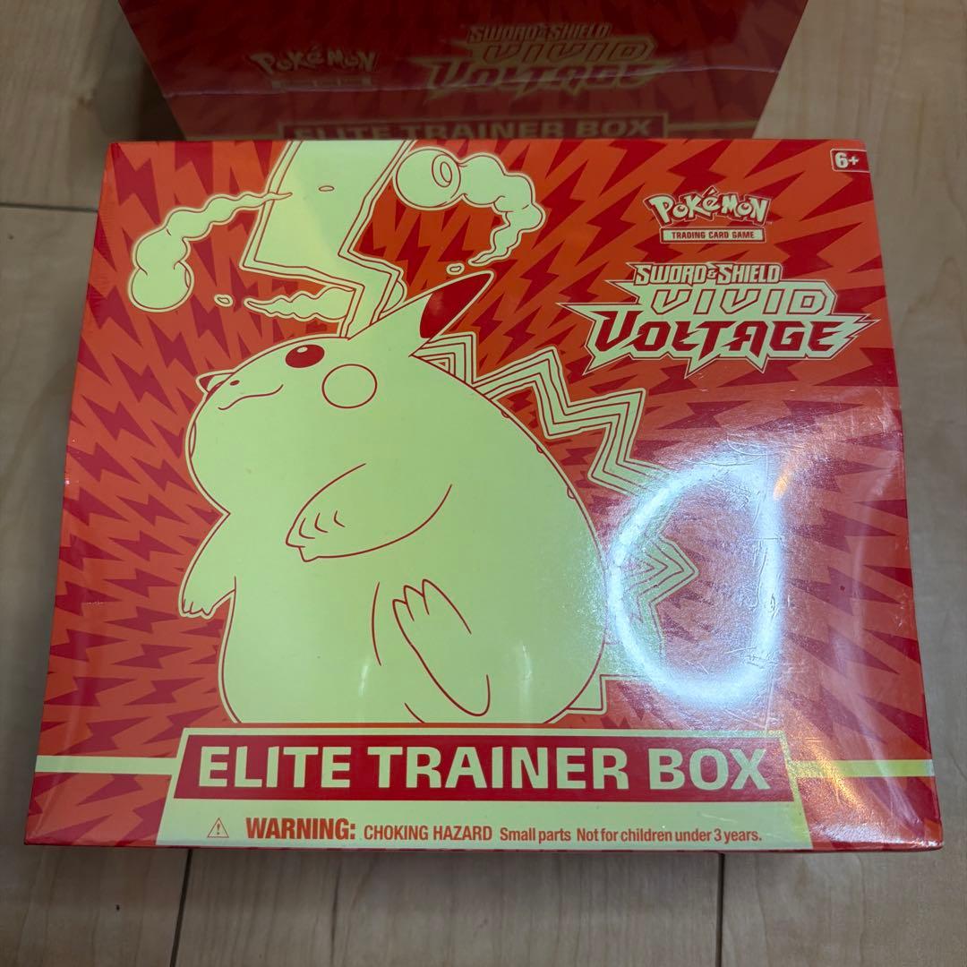 Pokemon Pokémon Card Overseas Version Vivid Voltage Elite Trainer Box Unopened 2BOX Box — Japanese