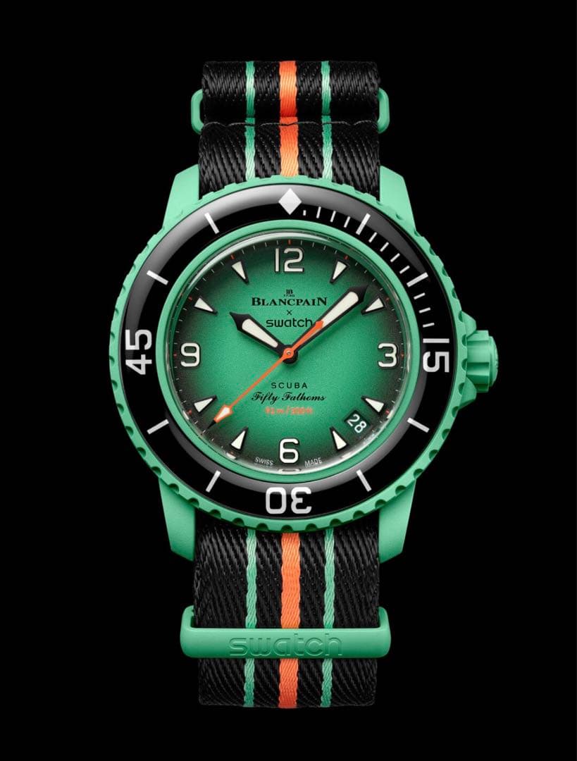 swatch Blancpain x Swatch Indian Ocean Analog Men's — Japanese