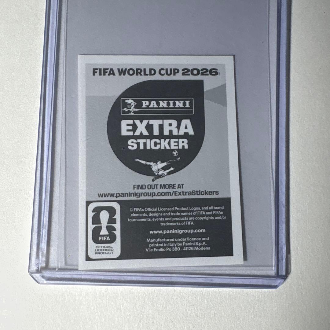 Panini FIFA World Cup Lionel Messi Sticker — Japanese