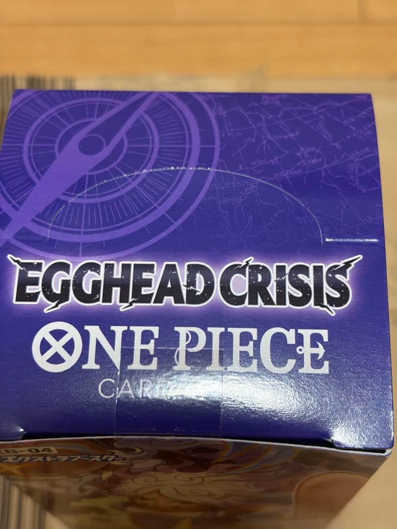 One Piece ONE PIECE CARD GAME Extra Booster Egghead Crisis Box — Japanese