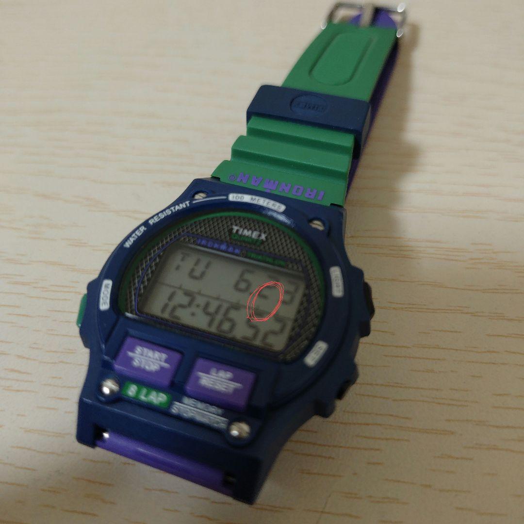 TIMEX IRNTRI-8LAP Digital Men's Watch — Japanese