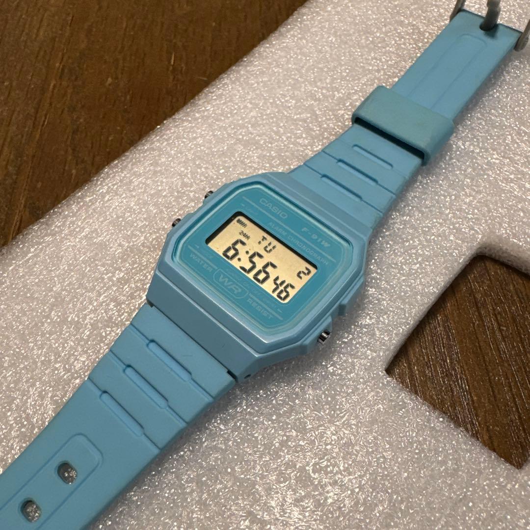 CASIO F-91W Digital Men's Watch — Japanese