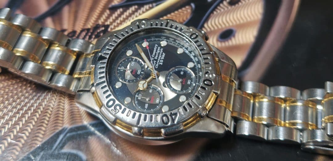 ORIENT Town & Country Chronograph SBTR009 Quartz Men's Watch — Japanese