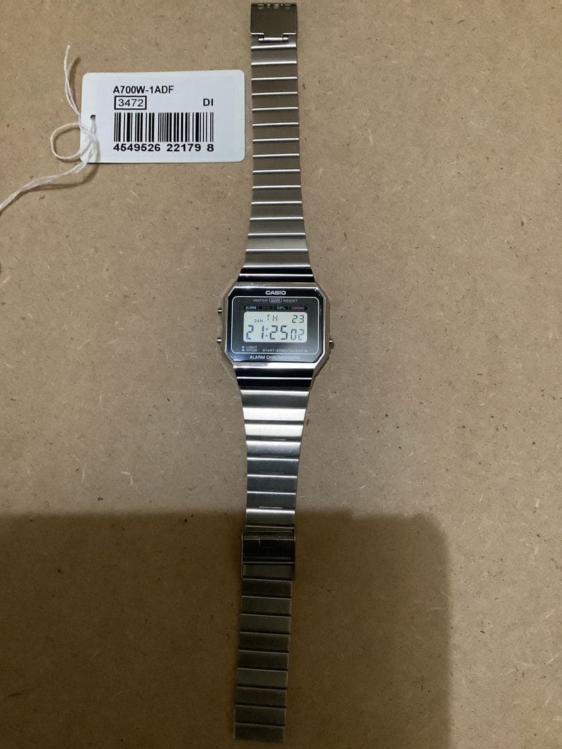 CASIO A700W-1ADF Digital Men's Watch — Japanese