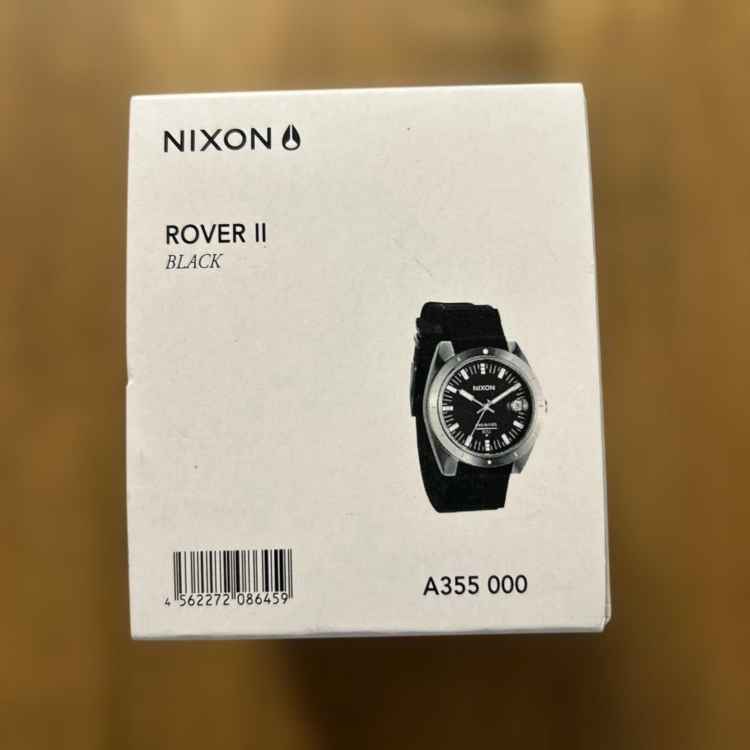 NIXON ROVER II BLK Men's Watch — Japanese