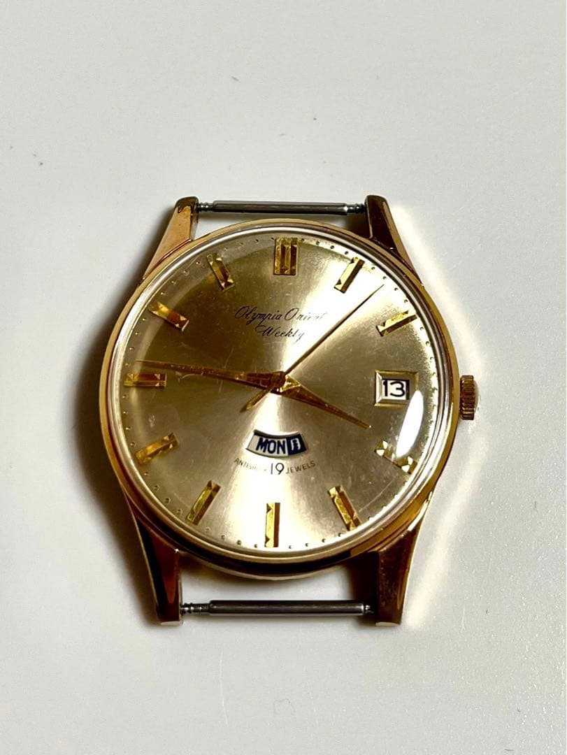 ORIENT オリエント オリンピア 19石 1960s Analog Men's Watch — Japanese