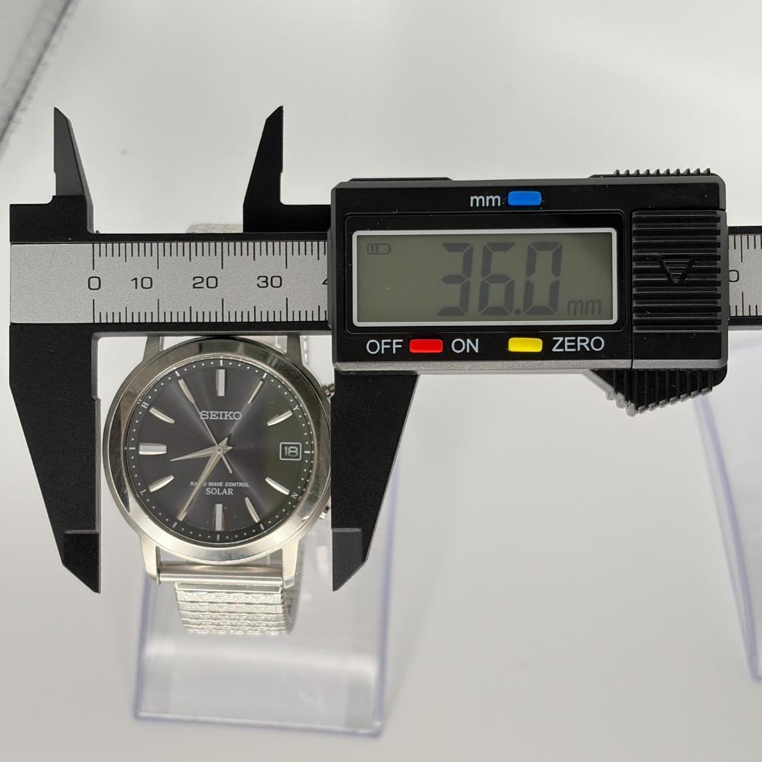SEIKO 7B52-0AF0 Solar Men's Watch — Japanese