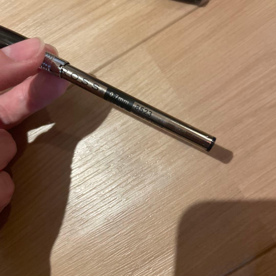 CROSS ATX Cap-style Ballpoint Pen NO.50 with black oil-based ink and metal body