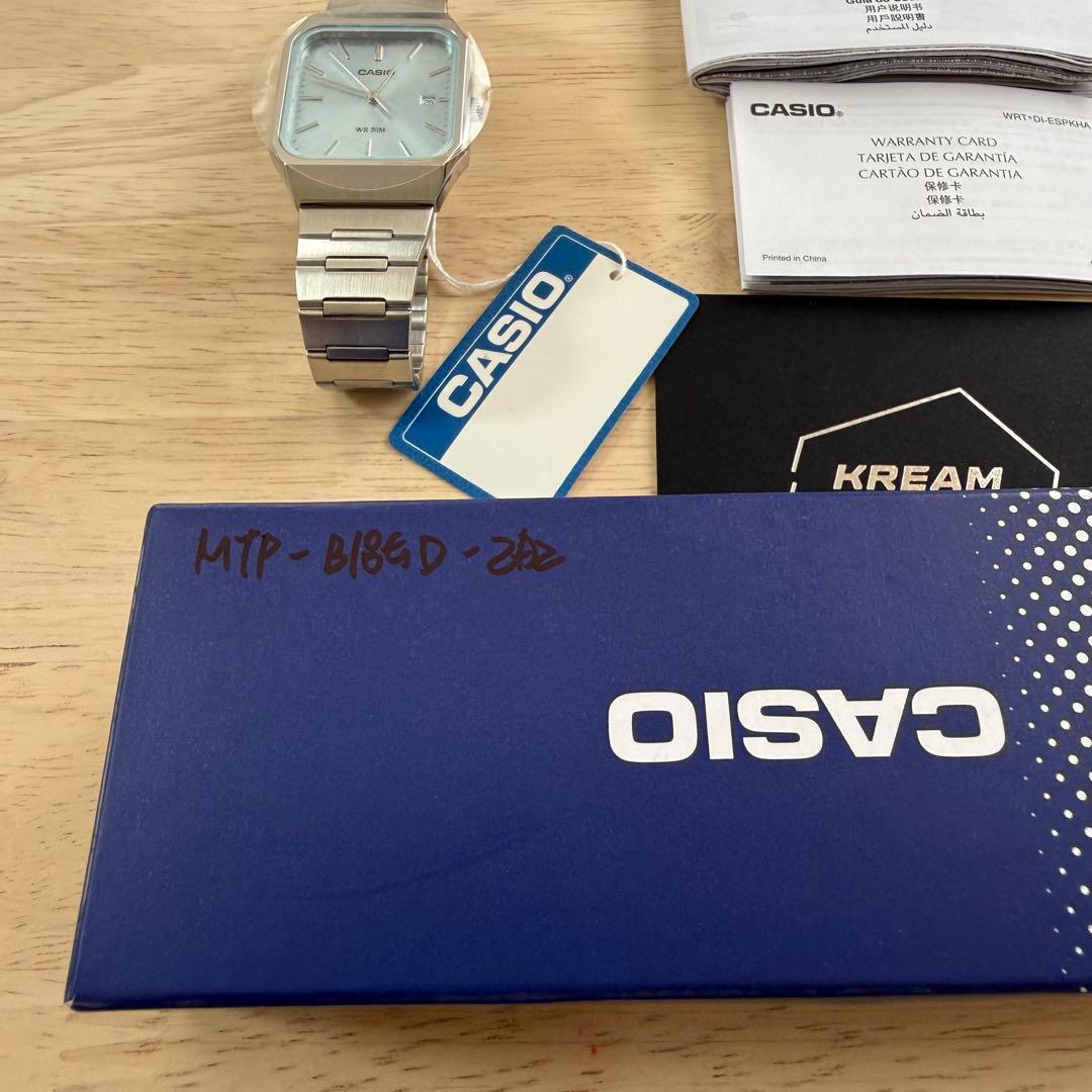 CASIO MTP-B185D-2A2VDF Quartz Men's Watch — Japanese