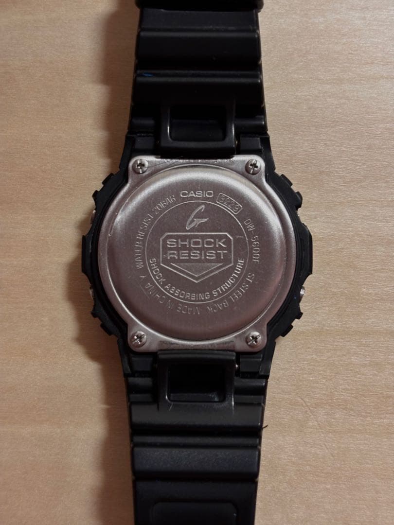 CASIO DW-5600E Digital Men's Watch — Japanese