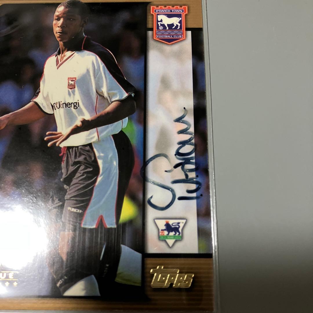 Topps Titus Bramble Autographed Card — Japanese