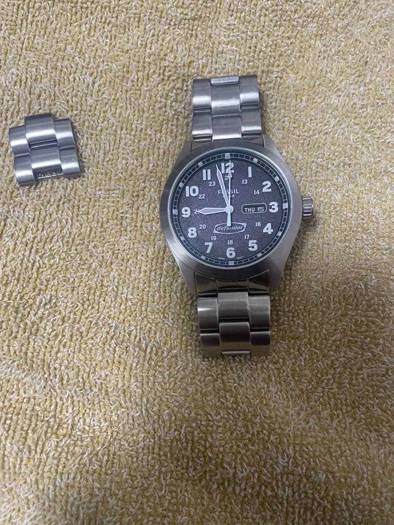 FOSSIL FS5138 Solar Men's Watch — Japanese