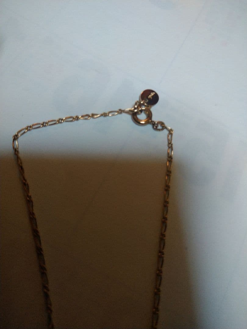 Value Discount Necklace agete gold color with 3.3x2.5 cm cross pendant on a 70 cm chain