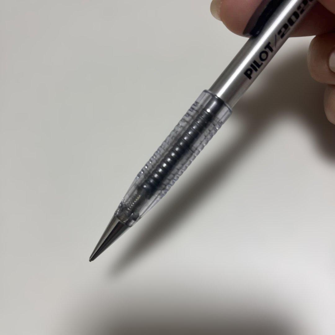 Pilot 2020 mechanical pencil transparent skeleton design with visible dirt and small scratches