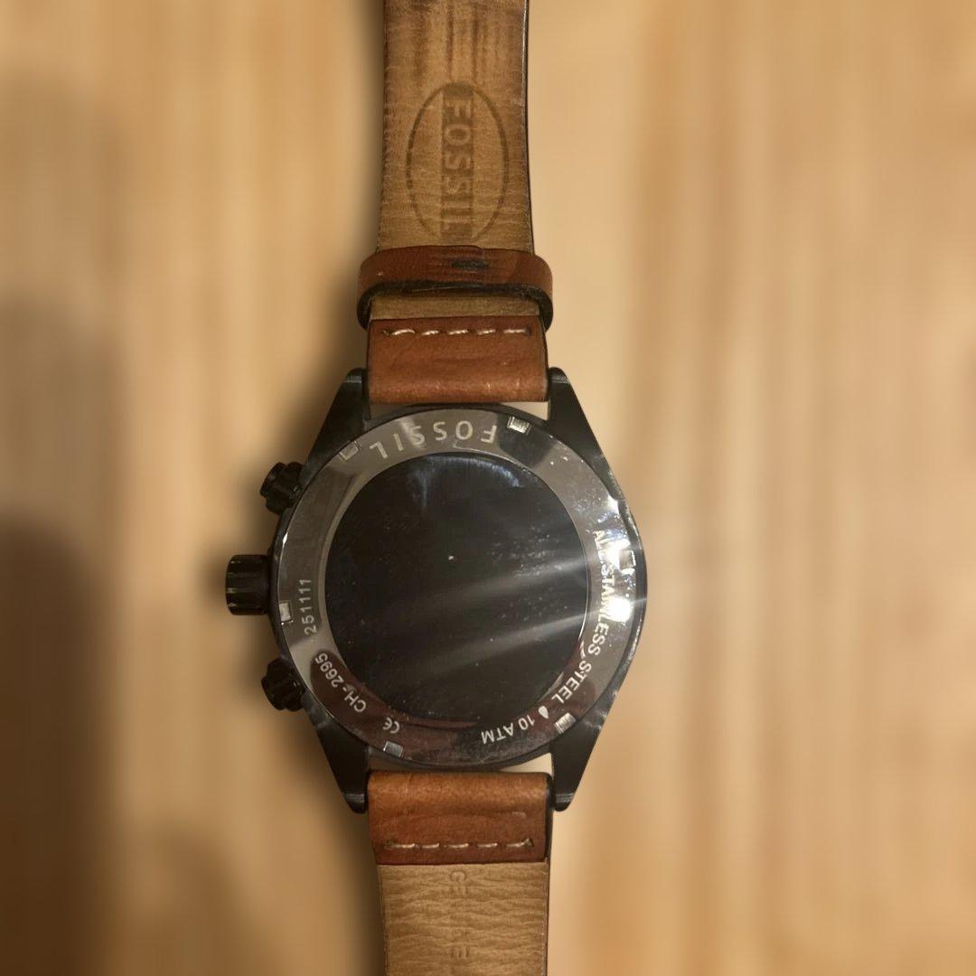 FOSSIL Chronograph SBTR009 Quartz Men's Watch — Japanese