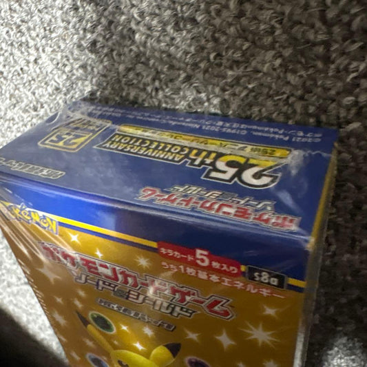 Pokemon Pokemon Card 25th Anniversary Collection Shrunken Unopened Item Box — Japanese