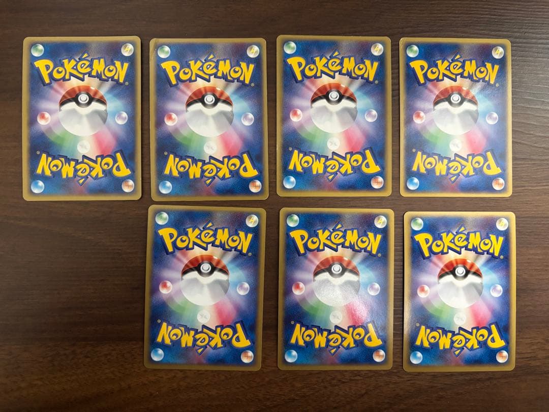 Pokemon Pokémon Card Acid Mag Water Energy 7 Pieces — Japanese