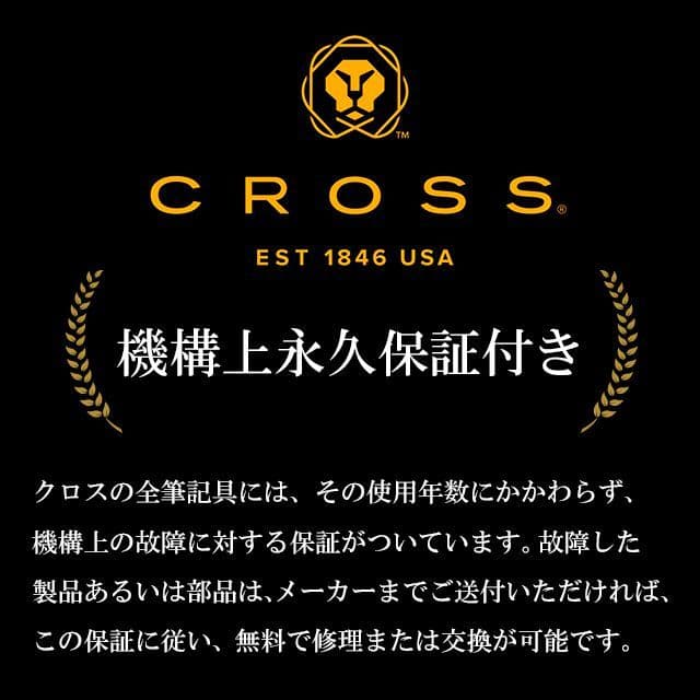Cross Classic Century ballpoint pen in chrome finish model 3502 displayed on plain background